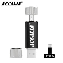 Cargar imagen en el visor de la galería, OTG 3 IN 1 pendrive 128GB 64GB cle usb memory 32GB 16GB pen drive 8GB 4GB flash usb pen Type-C Key usb flash stick business Gift - Gadgets TIC