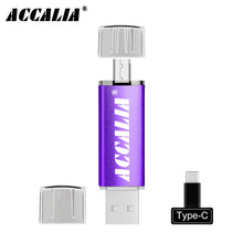 Cargar imagen en el visor de la galería, OTG 3 IN 1 pendrive 128GB 64GB cle usb memory 32GB 16GB pen drive 8GB 4GB flash usb pen Type-C Key usb flash stick business Gift - Gadgets TIC