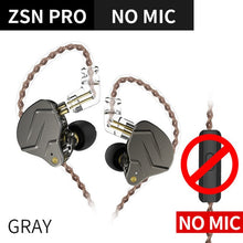 Cargar imagen en el visor de la galería, Kz Zsn Pro In Ear Earphones 1ba+1dd Hybrid Technology Hifi Bass Metal Earbuds Headphones Sport - Gadgets TIC