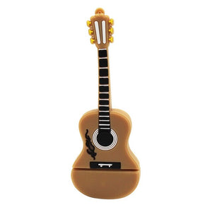 TEXT ME Cartoon  usb 2.0 Musical instrument piano guitar note violin 64GB USB flash drive pen drive 4GB 8GB 16GB 32GB U disk - Gadgets TIC