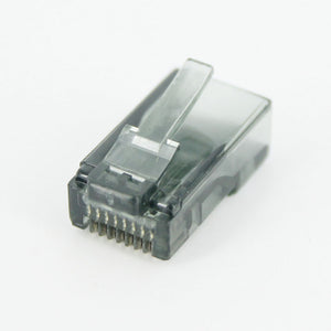 JONSNOW 20/50/100PCS RJ45 Ethernet Cables Module Plug Network Connector RJ-45 Crystal Heads Cat5 Color Cat5e Gold Plated Cable - Gadgets TIC