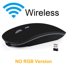 Cargar imagen en el visor de la galería, Wireless Mouse RGB Bluetooth Computer Mouse Silent Rechargeable Ergonomic Mause With LED Backlit USB Optical Mice For PC Laptop - Gadgets TIC
