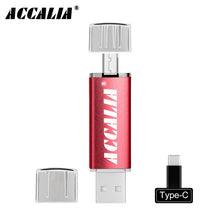 Cargar imagen en el visor de la galería, OTG 3 IN 1 pendrive 128GB 64GB cle usb memory 32GB 16GB pen drive 8GB 4GB flash usb pen Type-C Key usb flash stick business Gift - Gadgets TIC
