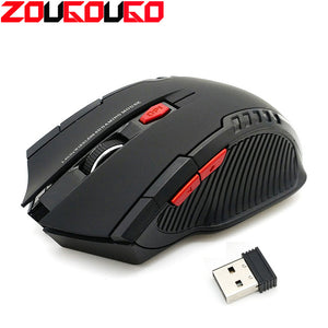 2.4GHz Wireless Mice With USB Receiver Gamer 2000DPI Mouse For Computer PC Laptop - Gadgets TIC