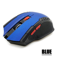 Cargar imagen en el visor de la galería, 2.4GHz Wireless Mice With USB Receiver Gamer 2000DPI Mouse For Computer PC Laptop - Gadgets TIC
