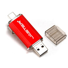 Cargar imagen en el visor de la galería, Hotsale JASTER OTG USB Flash Drive Type C Pen Drive 512GB 256GB 128GB 64GB 32GB 16GB USB Stick 2.0 Pendrive for Type-C Device - Gadgets TIC
