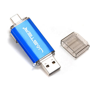 Hotsale JASTER OTG USB Flash Drive Type C Pen Drive 512GB 256GB 128GB 64GB 32GB 16GB USB Stick 2.0 Pendrive for Type-C Device - Gadgets TIC