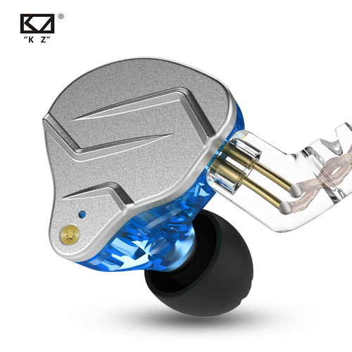 Kz Zsn Pro In Ear Earphones 1ba+1dd Hybrid Technology Hifi Bass Metal Earbuds Headphones Sport - Gadgets TIC